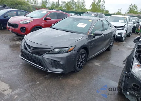 2022 Toyota Camry Se из США, поврежденный, VIN 4T1G11AK2NU659646